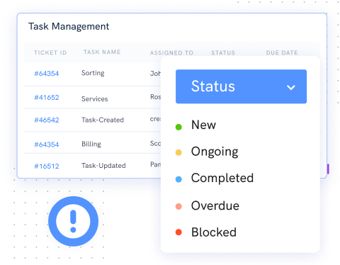check status