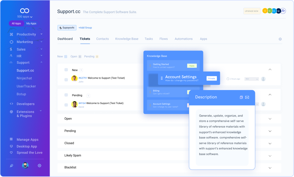 knowledge base leave note