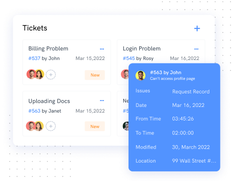 ticket status